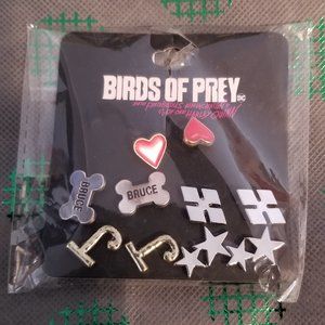 Bird's of Prey Harley Quinn Earrings (5 pairs)